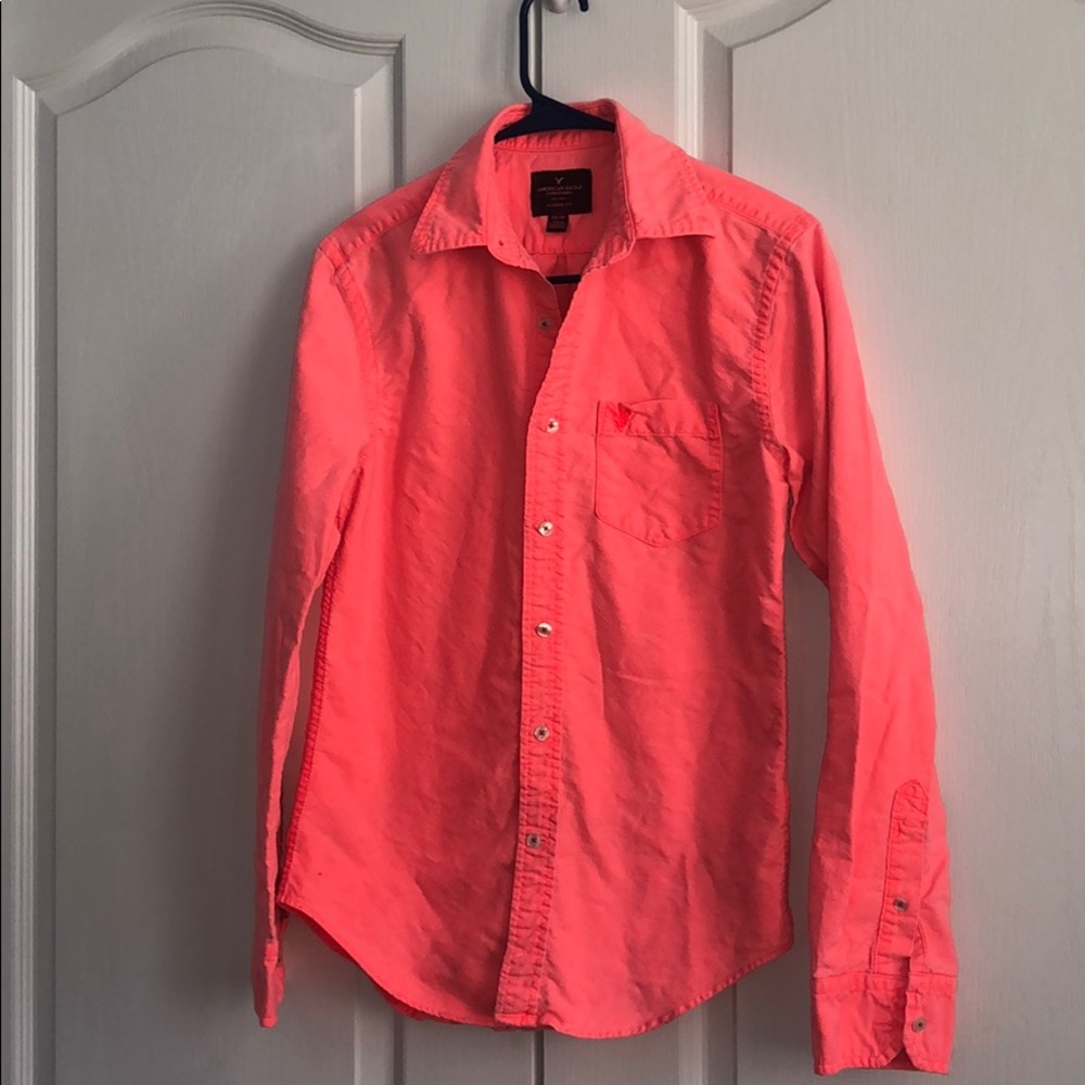 American eagle classic fit XS button down